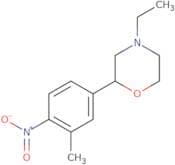 4-Ethyl-2-(3-methyl-4-nitrophenyl)morpholine