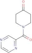 1-(2-Pyrazinylcarbonyl)-4-piperidinone