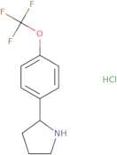 2-(4-(trifluoromethoxy)phenyl)pyrrolidine hydrochloride