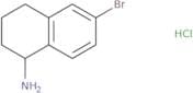 6-Bromo-1,2,3,4-tetrahydronaphthalen-1-amine hydrochloride