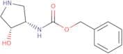 trans-3-(cbz-amino)-4-hydroxypyrrolidine