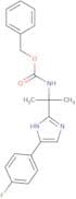 benzyl N-{2-[5-(4-fluorophenyl)-1H-imidazol-2-yl]propan-2-yl}carbamate