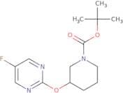3-(5-Fluoro-pyrimidin-2-yloxy)-piperidine-1-carboxylic acid tert-butyl ester