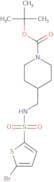 4-[(5-Bromo-thiophene-2-sulfonylamino)-methyl]-piperidine-1-carboxylic acid tert-butyl ester