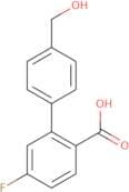 4-Fluoro-2-(4-hydroxymethylphenyl)benzoic acid
