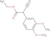 Ethyl 2-cyano-2-(3,4-dimethoxyphenyl)acetate