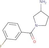 (S)-(3-Aminopyrrolidin-1-yl)(3-fluorophenyl)methanone