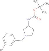 (S)-tert-Butyl 1-(3-bromobenzyl)pyrrolidin-3-ylcarbamate
