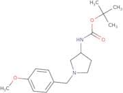 (S)-tert-Butyl 1-(4-methoxybenzyl)pyrrolidin-3-ylcarbamate