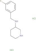 (S)-N-(3-Fluorobenzyl)piperidin-3-aminedihydrochloride