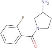(S)-(3-Aminopyrrolidin-1-yl)(2-fluorophenyl)methanone