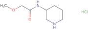 (R)-2-Methoxy-N-(piperidin-3-yl)acetamide hydrochloride