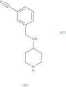 3-[(Piperidine-4-ylamino)methyl]benzonitrile dihydrochloride