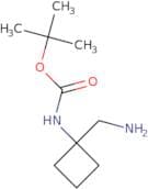 tert-butyl N-[1-(aminomethyl)cyclobutyl]carbamate