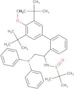 (R)-N-[(S)-1-(3’,5’-Di-tert-butyl-4’-methoxy-2-biphenylyl)-2-(diphenylphosphino)ethyl]-2-methylpro…