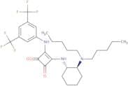 3-[[3,5-Bis(trifluoromethyl)phenyl]amino]-4-[[(1S,2S)-2-(dipentylamino)cyclohexyl]amino]-3-cyclobu…