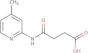 4-[(4-Methyl-2-pyridinyl)amino]-4-oxobutanoic acid