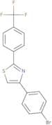 4-(4-Bromophenyl)-2-(4-(trifluoromethyl)phenyl)thiazole