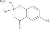 6-Amino-2-ethyl-2-methyl-chroman-4-one