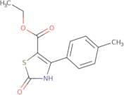 2-Oxo-4- P -tolyl-2,3-dihydro-thiazole-5-carboxylic acid ethyl ester