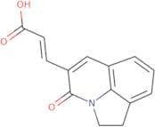 3-(1,2-Dihydro-4-oxo-pyrrolo-[3,2,1-ij]-quinolin-5-yl)-(2E)-propenoic acid