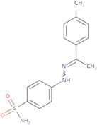 4-[2-[1-(4-Methylphenyl)ethylidene]hydrazinyl]benzenesulfonamide