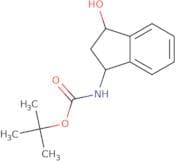 tert-Butyl 3-Hydroxy-2,3-dihydro-1H-inden-1-ylcarbamate