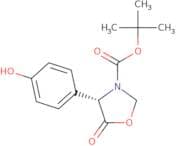 (S)-4-(4-Hydroxy-Phenyl)-5-Oxo-Oxazolidine-3-Carboxylic Acid Tert-Butyl Ester