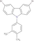 3,6-Dibromo-9-(3,4-dimethylphenyl)-9H-carbazole
