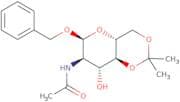 Benzyl 2-acetamido-2-deoxy-4,6-O-isopropylidene-a-D-glucopyranoside
