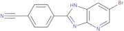 4-{6-Bromo-3H-imidazo[4,5-b]pyridin-2-yl}benzonitrile