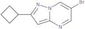 6-Bromo-2-cyclobutylpyrazolo[1,5-a]pyrimidine