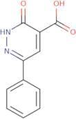 3-Oxo-6-phenyl-2,3-dihydro-4-pyridazinecarboxylic acid