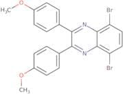 5,8-Dibromo-2,3-bis(4-methoxyphenyl)quinoxaline