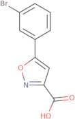 5-(3-Bromophenyl)isoxazole-3-carboxylic acid