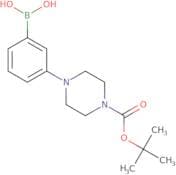 (3-[4-(tert-Butoxycarbonyl)piperazin-1-yl]phenyl)boronic acid