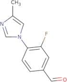 3-Fluoro-4-(4-methyl-1H-imidazol-1-yl)benzaldehyde