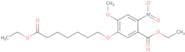 Ethyl 5-((7-ethoxy-7-oxoheptyl)-oxy)-4-methoxy-2-nitrobenzoate