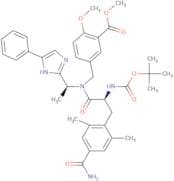 Methyl 5-(((S)-2-((tert-butoxycarbonyl)amino)-3-(4-carbamoyl-2,6-dimethylphenyl)-N-((S)-1-(5-pheny…