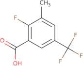 2-Fluoro-3-methyl-5-(trifluoromethyl)benzoic acid