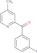 2-(3-Iodobenzoyl)-4-methylpyridine