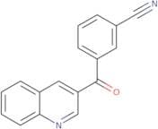 3-(3-Cyanobenzoyl)quinoline