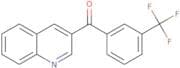 3-(3-Trifluoromethylbenzoyl)quinoline