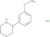 2-(3-Methoxyphenyl)piperidine hydrochloride