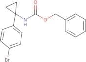 Benzyl (1-(4-bromophenyl)cyclopropyl)carbamate