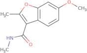 6-Methoxy-N,2-dimethylbenzofuran-3-carboxamide