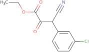 ethyl 3-(3-chlorophenyl)-3-cyano-2-oxopropanoate