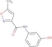 N-(3-Hydroxyphenyl)-5-methyl-3-isoxazolecarboxamide