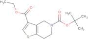 ethyl 5-boc-6,7-dihydro-4h-thieno[3,2-c]pyridine-3-carboxylate