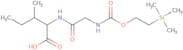 (2S,3S)-3-Methyl-2-[2-({[2-(trimethylsilyl)ethoxy]carbonyl}amino)acetamido]pentanoic acid